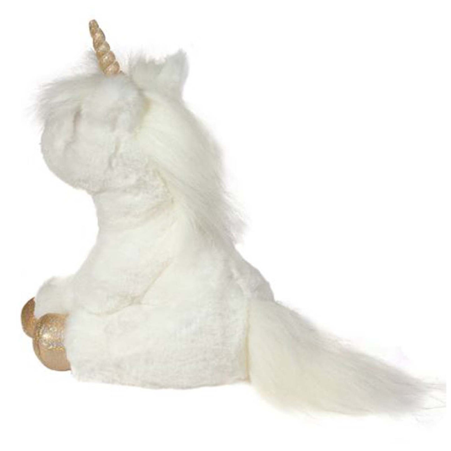 Douglas Elodie White Unicorn Soft 9 Inch Plush Figure